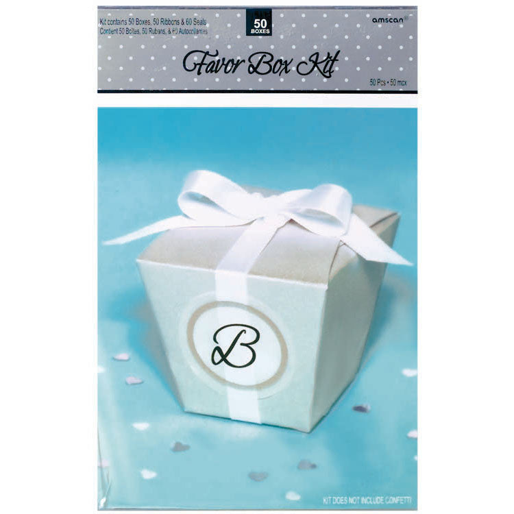 Silver Favor Boxes Mega Pack
