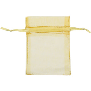 Gold Organza Bags