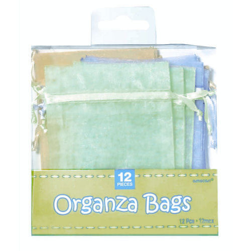 Organza Bags Multi ( 12 ct)