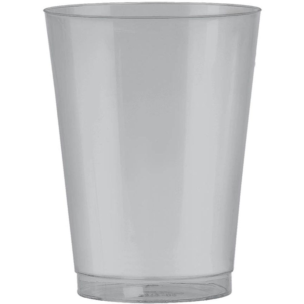 Silver 10oz Plastic Cups (72ct)