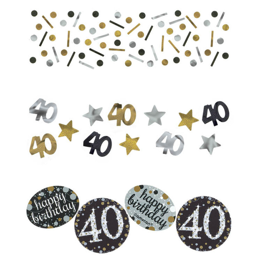 Celebrate 40 Confetti