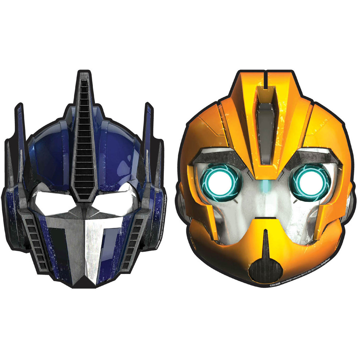 Transformers Paper Masks