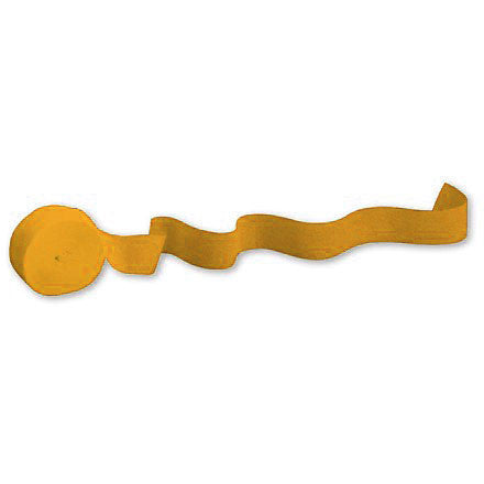 Crepe Streamer 81' Gold