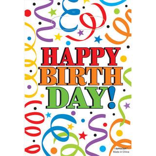 Colorful Birthday Loot Bags (8ct)