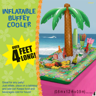 Palm Tree Inflatable Buffet Cooler