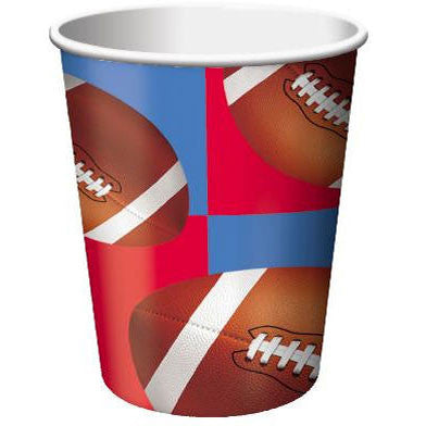 All Star Football 9oz Cups (8ct)