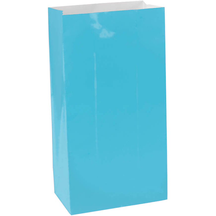 Paper Bags - Caribbean Blue