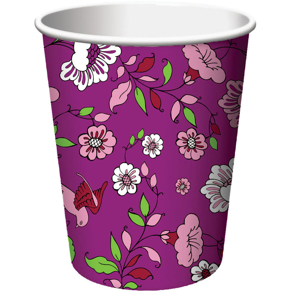 Plumeria 9oz Cups (8ct)