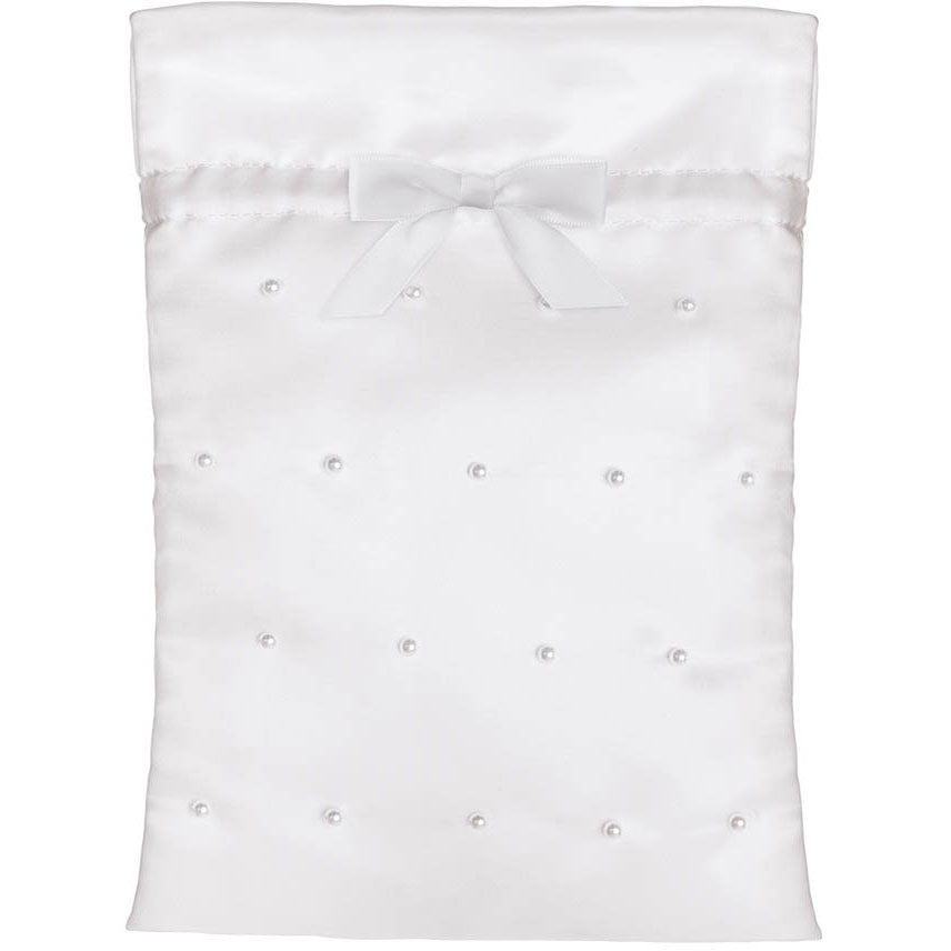 Fabric Money Pouch - White