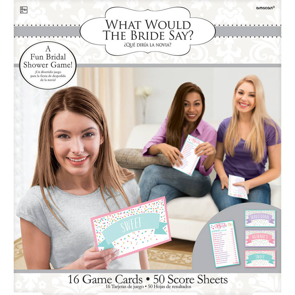 What Would the Bride Say Bridal Shower Party Game