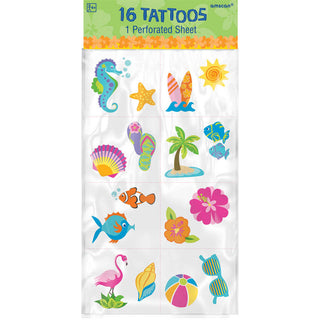 Summer Tattoos 16pc