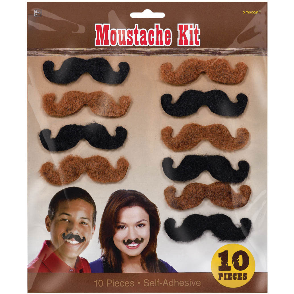 Western Mustache Assortment