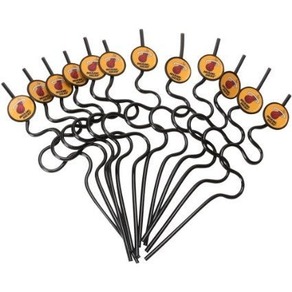 Miami Heat Krazy Straws