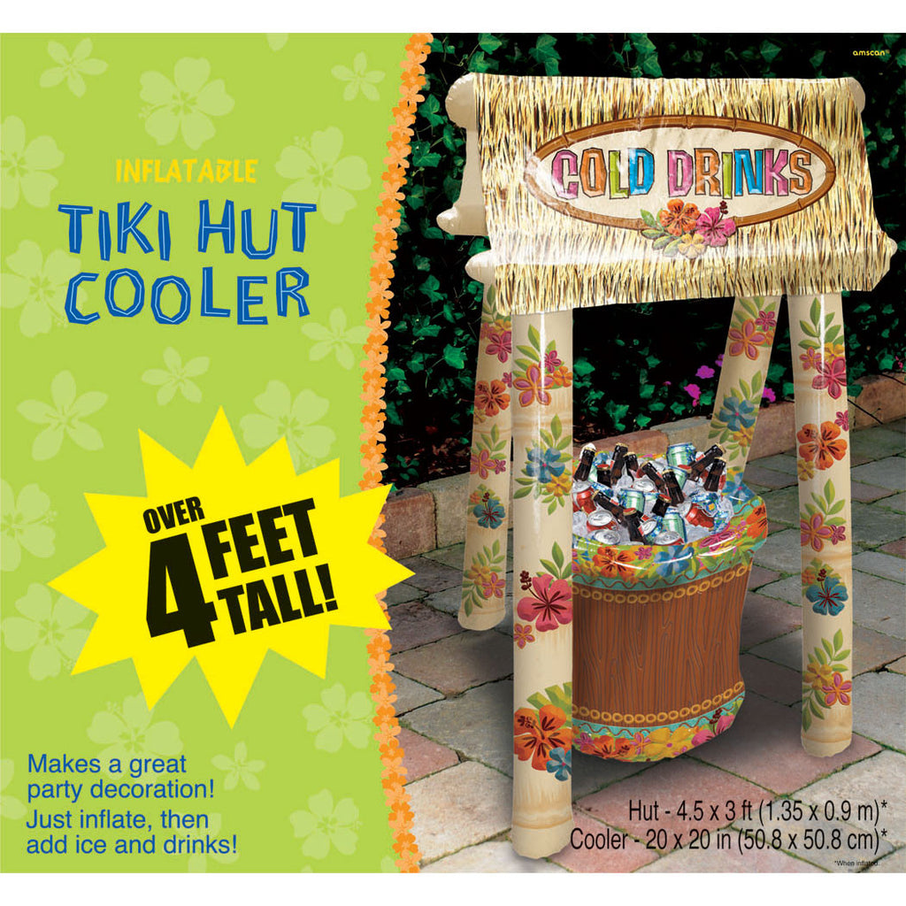 Inflatable Tiki Hut Cooler