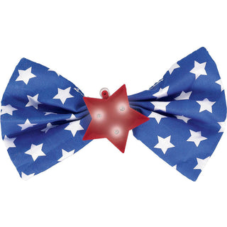 Patriotic Light Up Bow Tie