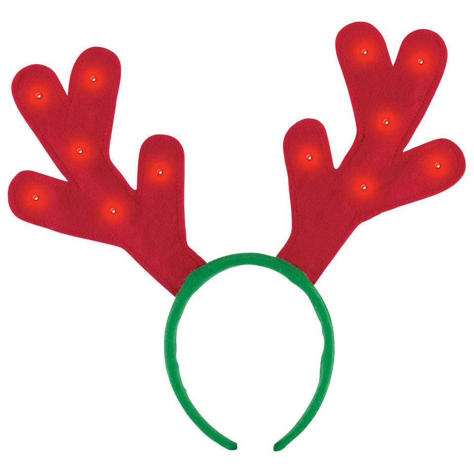 Christmas Lightup Antler Headband
