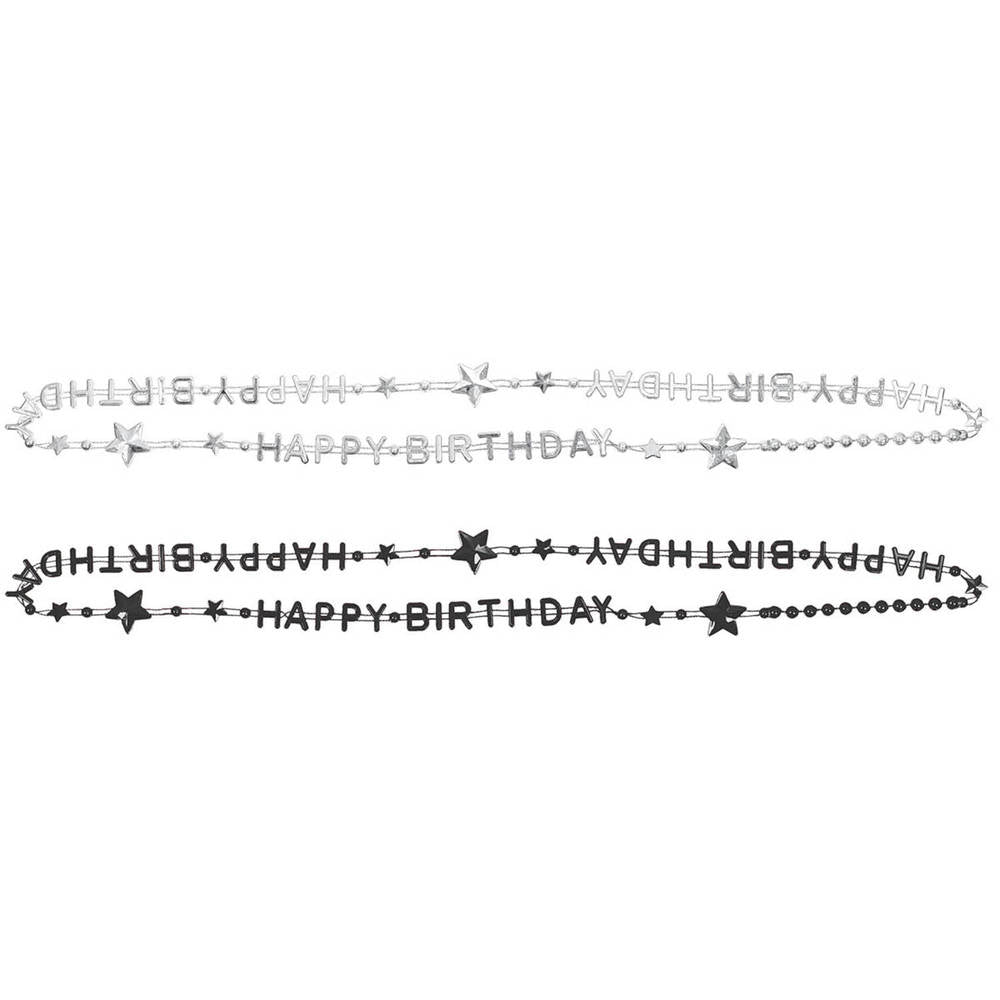 Black and White Necklaces (6ct)