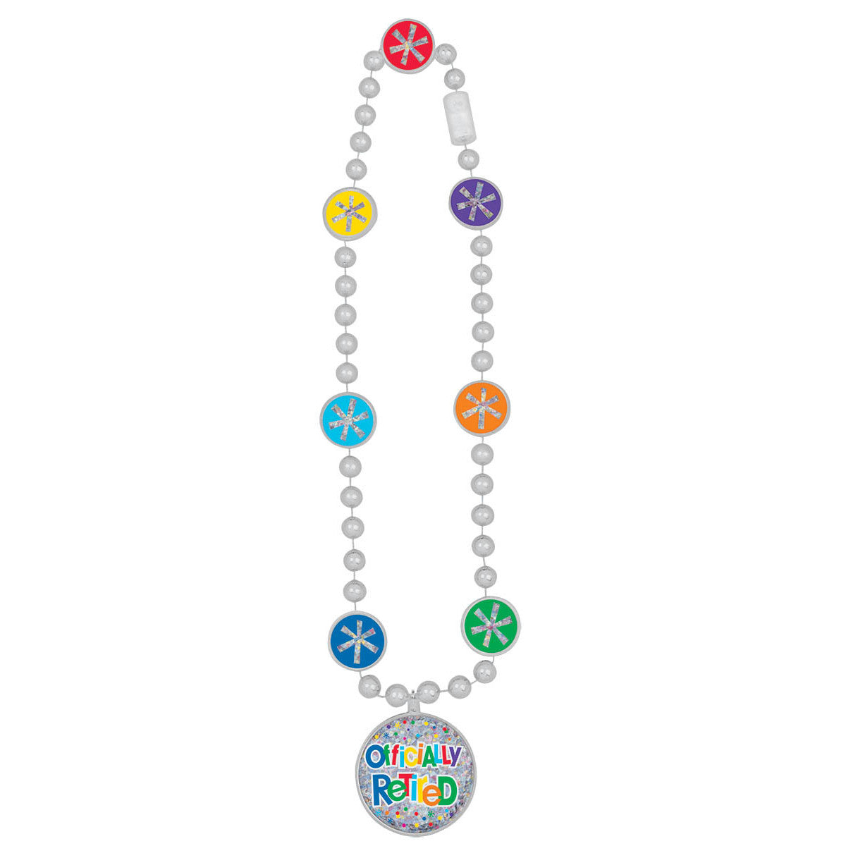 Officially Retired Party Bead Necklace