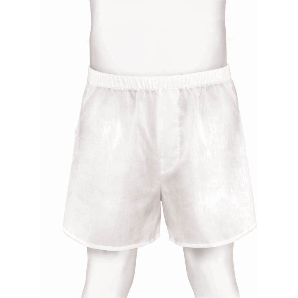 White Boxer Shorts