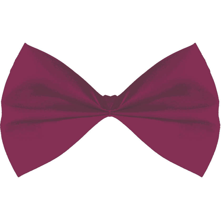 Burgundy Bow Tie