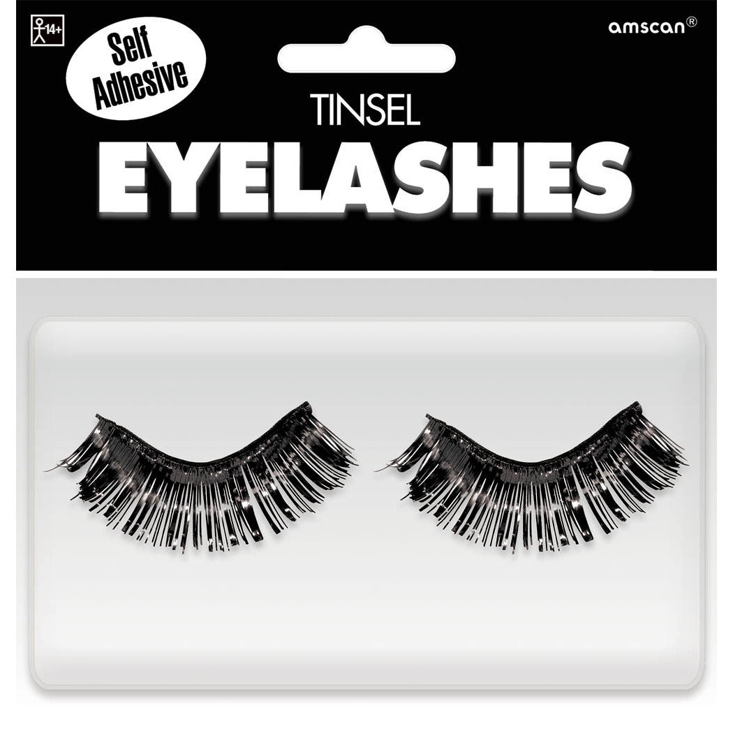 Black Tinsel Eyelashes
