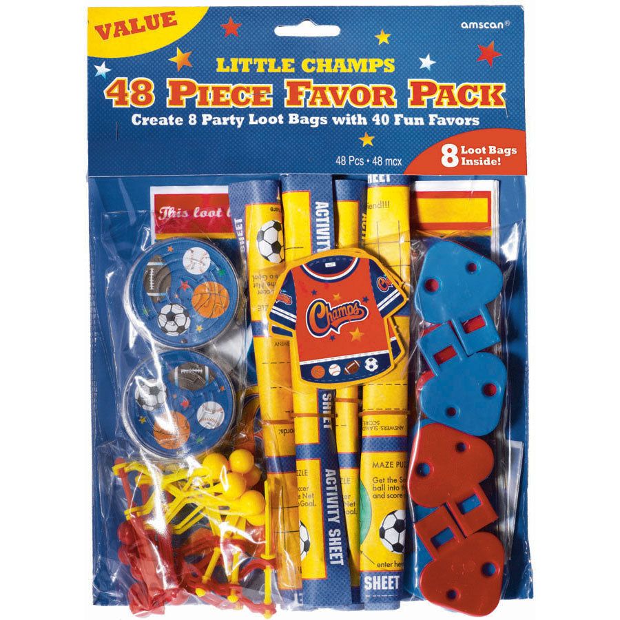 Little Champs Favor Pack (48 Pieces)