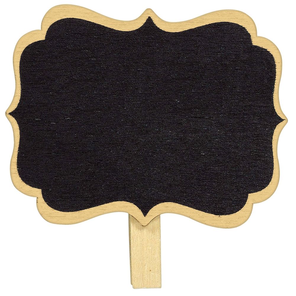 Chalkboard Clip On Label Signs (8 ct)