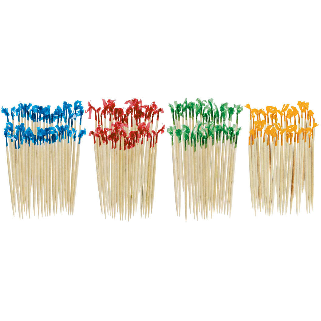 Cello Frills Assorted Cocktail Picks