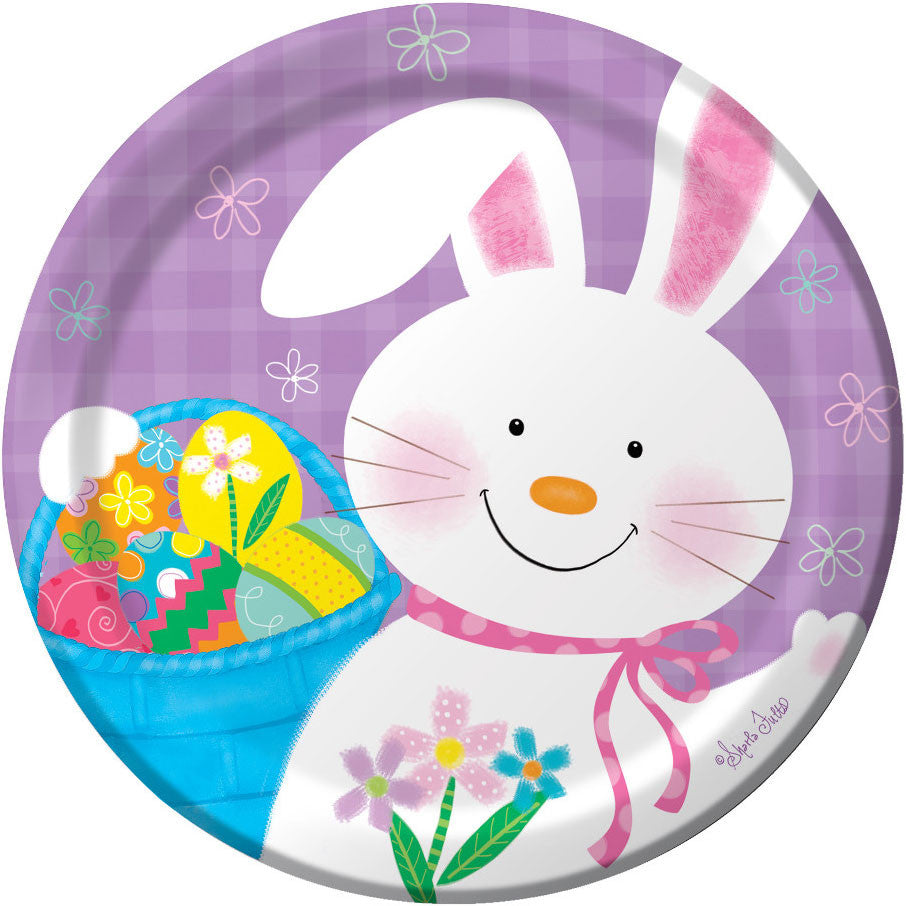 Bunny Juggle Dessert Plates (8ct)