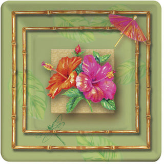 Tahiti Tropics Dessert Plates (8ct)