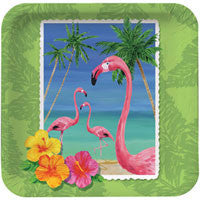 Tropical Vacation Dessert Plates (8ct)