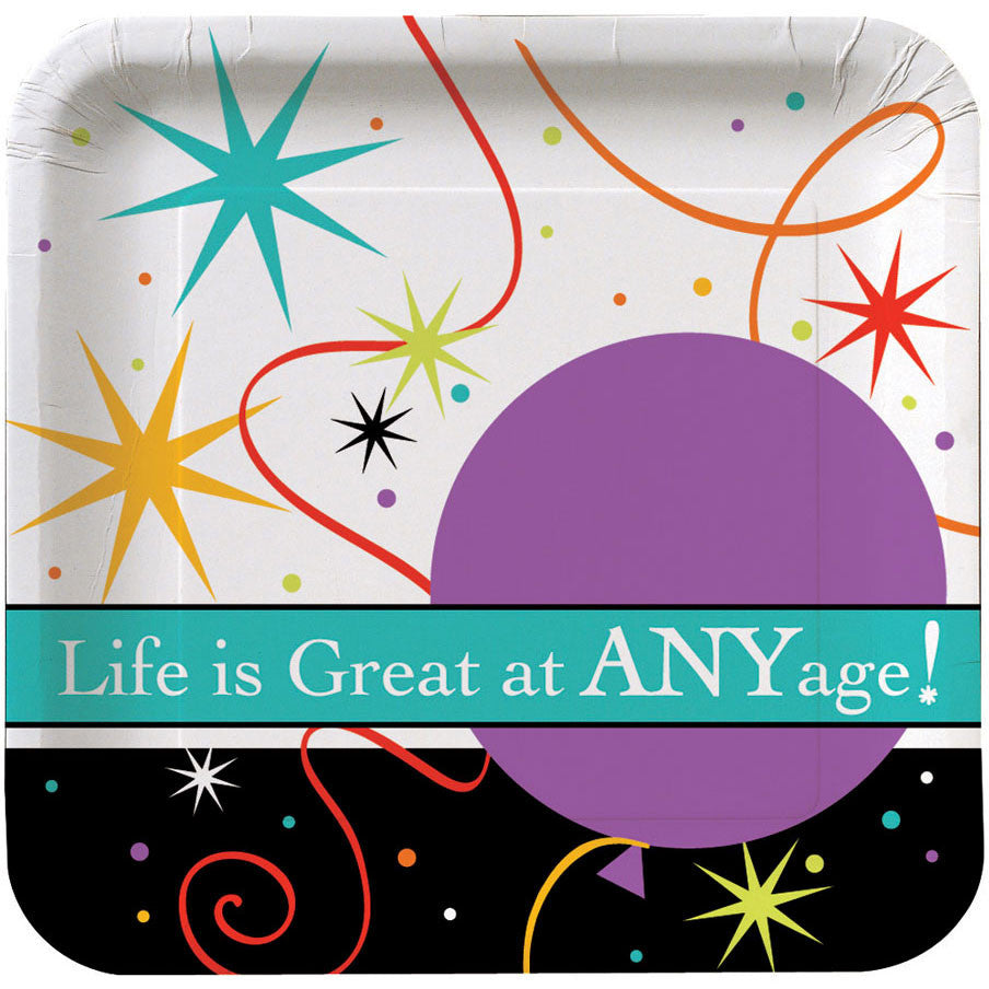 Life Is Great Dessert Plates (8ct)
