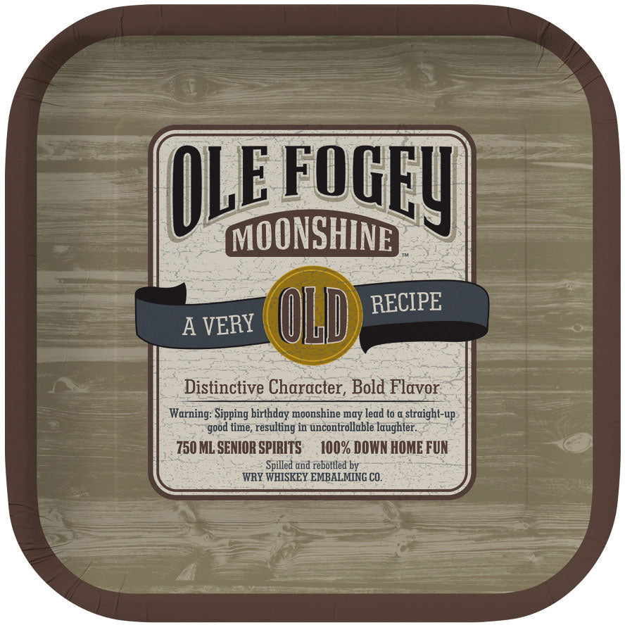 Ole Fogey Dessert Plates (8ct)