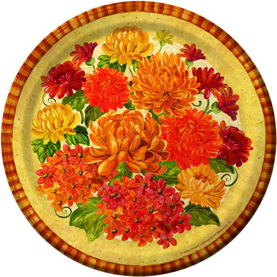 Magnificent Mums Dessert Plates (8ct)