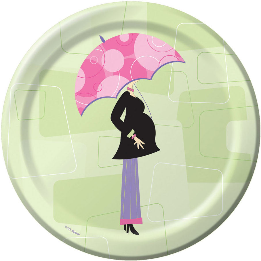 Mod Mom's Shower Dessert Plates (8ct)