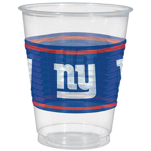 New York Giants 16oz Plastic Cups (25ct)