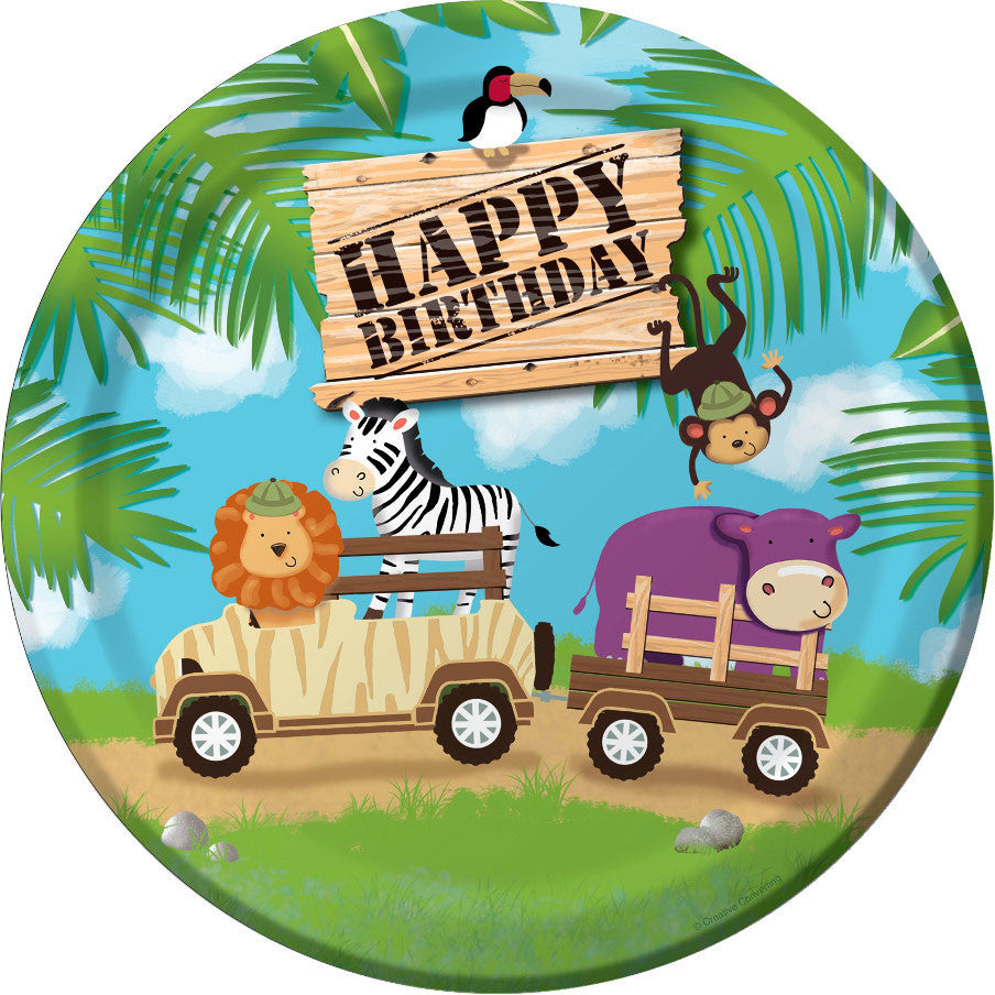 Safari Adventure Dinner Plates (8ct)