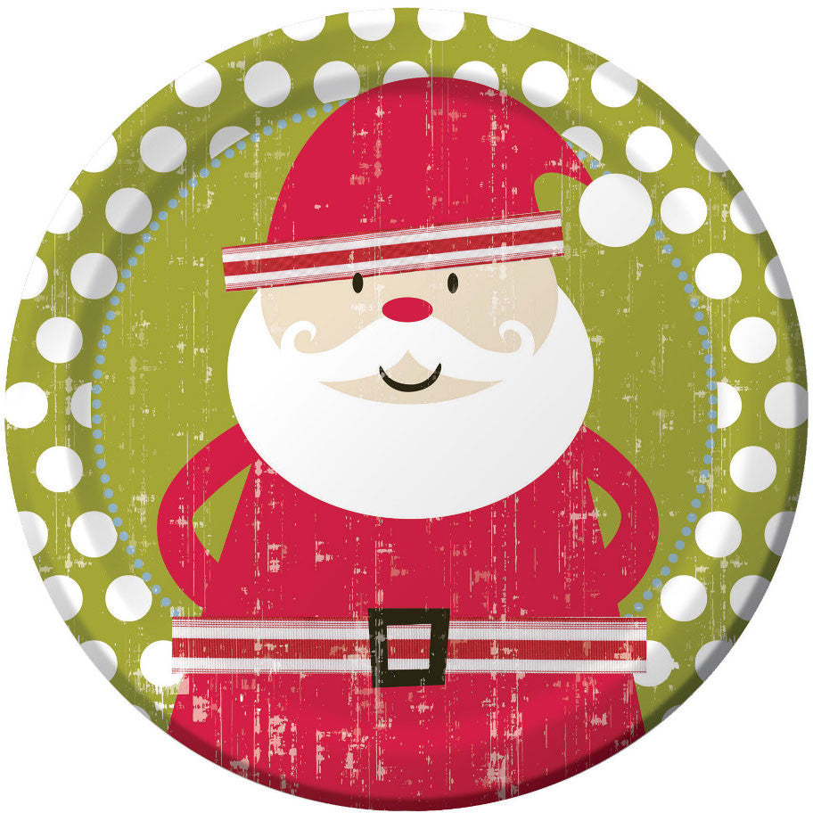 Jolly Holiday Dinner Plates (8ct)
