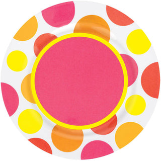 Warm Dots Large Serving Tray