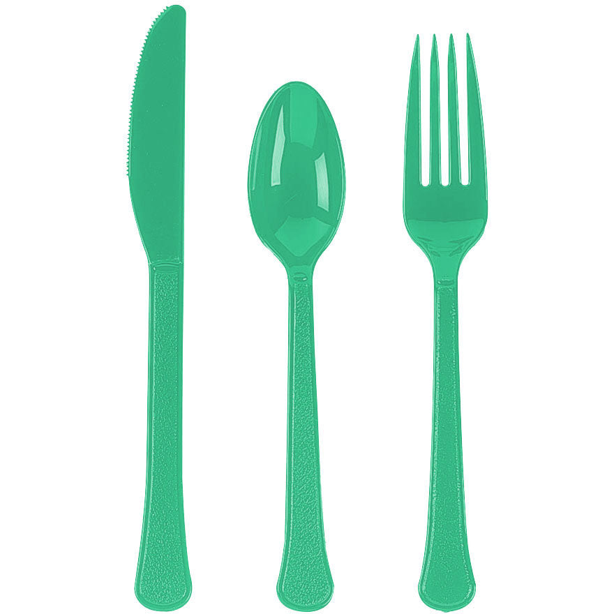 Festive Green Value Cutlery Window Box