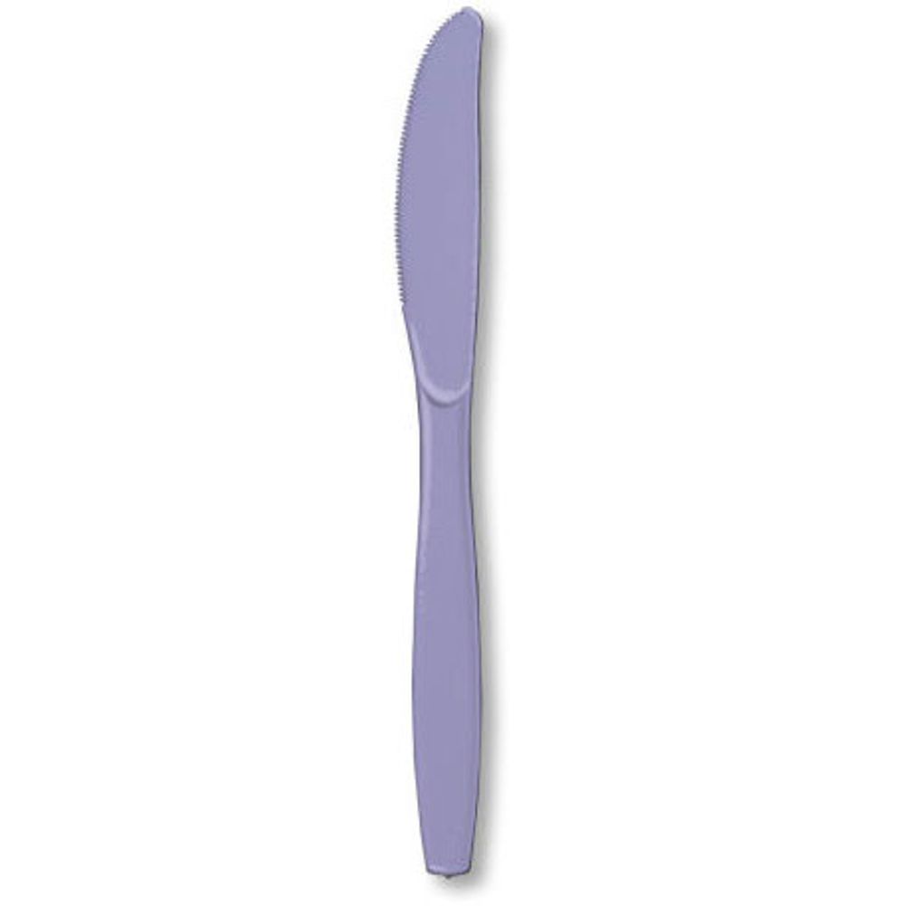Lavender Midweight Plastic Knives (20ct)