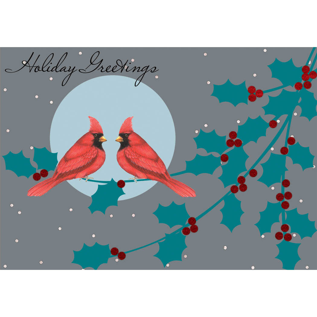 Cardinal Love Birds Greeting Cards (18ct)