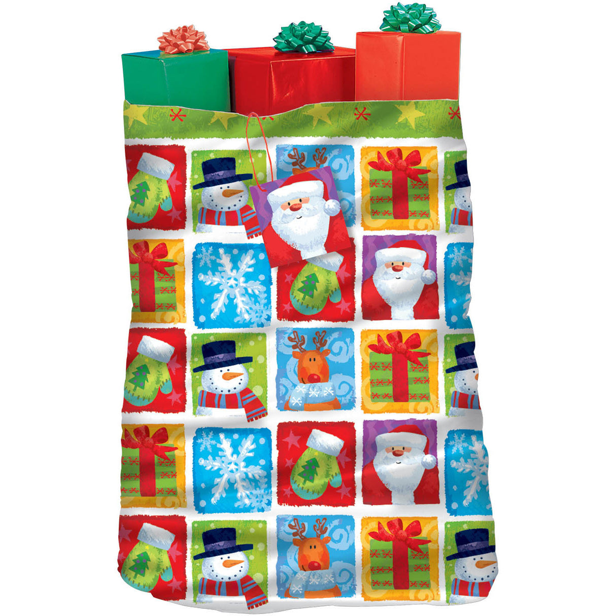 Holiday Friends Giant Gift Bag
