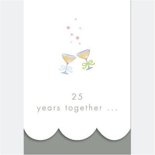 Silver Anniversary Wishes Invitations