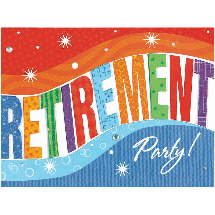 Retirement Jumbo Invitations