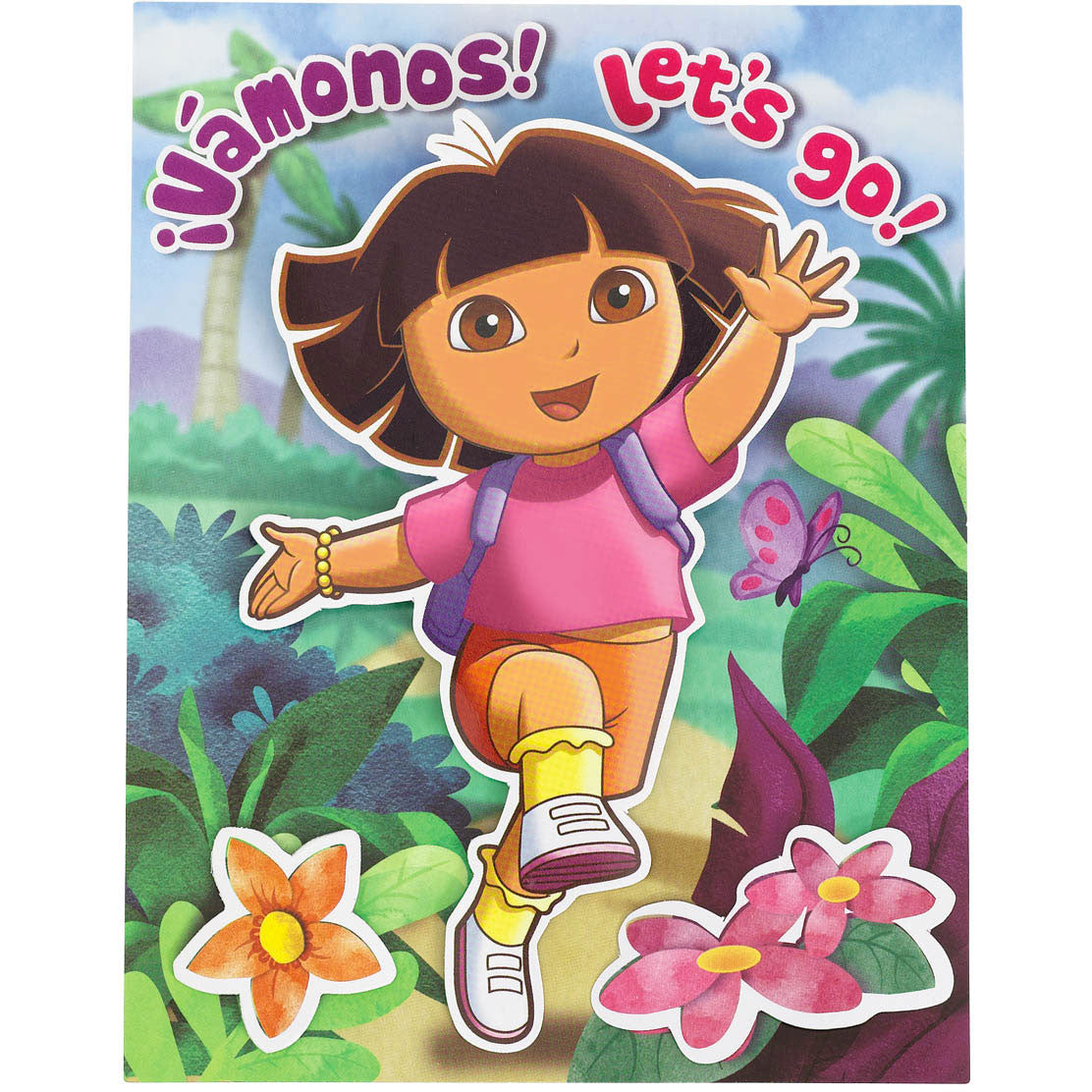 Dora's Flower Adventure Invitations