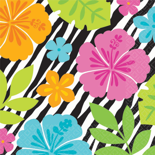 Wild Isle Beverage Napkins (16ct)