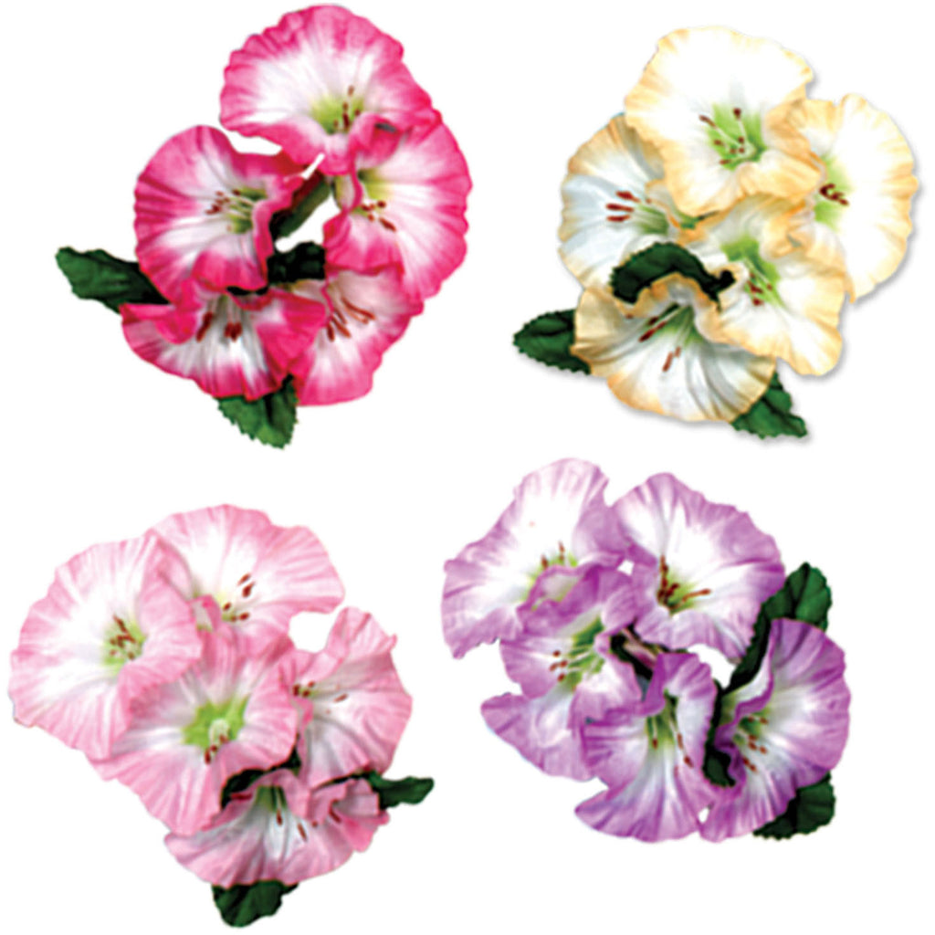 Morning Glory Hair Clips
