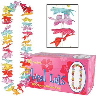 Floral Leis w/Printed Retail Carton