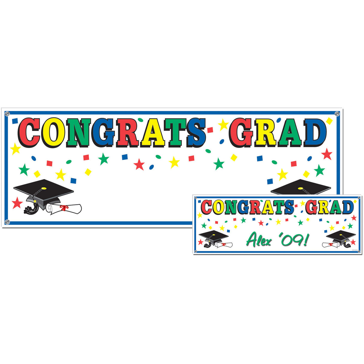 Congrats Grad Sign Banner